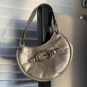 Guess Shimmering Gold Shoulder Bag